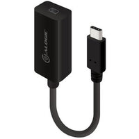 Mini DisplayPort to USB-C Adapter, 10cm, Black