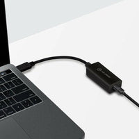 Mini DisplayPort to USB-C Adapter, 10cm, Black