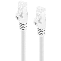 0.5M White Cat6 Snagless Patch Cable for Ultra-High Speed Data Transfers