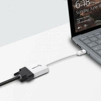Mini DP to VGA Adapter, 15cm, White