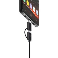 1M USB2.0 to USB-C & Micro-B Cable