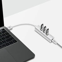 Gigabit USB-C Hub with 3 Ports
