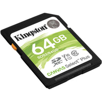 64GB Class 10 UHS-I SDXC Canvas Select Plus Card