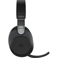 USB-A MS Teams Stereo Bluetooth Headset with Evolve2 85 in Black