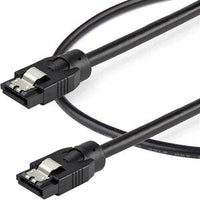 0.3m Round SATA Cable - 6Gbs
