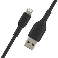 USB-A to Lightning Cable 1M - Black