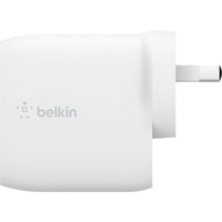 Dual USB-A Wall Charger 24W with Lightning Cable