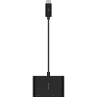 USB-C to VGA + Charge Adapter 60W Black for Mac Windows Devices