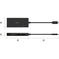 USB-C Video Adapter with HDMI, VGA, DVI, and Display Port
