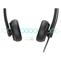Dual RJ9 Wired Headset