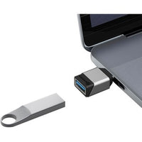 Ultra Mini USB-C to USB-A Adapter in Space Grey