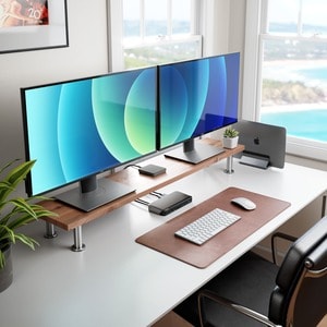 Dual 4K Docking Station with 65W Power
