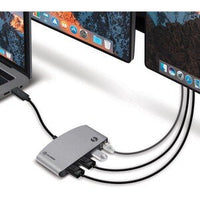 Dual Docking Station with Thunderbolt 3 and 4K Support