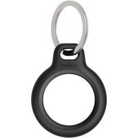 Black Secure Keyring Holder for AirTag