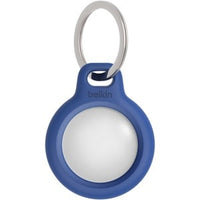 Blue Secure Holder Keyring for AirTag