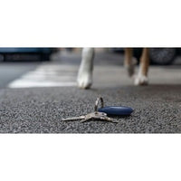 Blue Secure Holder Keyring for AirTag