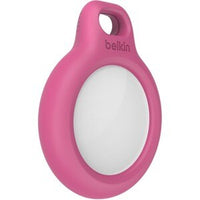 AirTag Pink Secure Holder Keyring