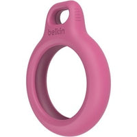 AirTag Pink Secure Holder Keyring