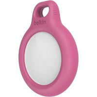 AirTag Pink Secure Holder Keyring