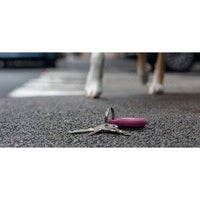 AirTag Pink Secure Holder Keyring