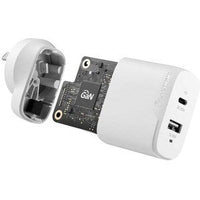32W Dual Port USB-C and USB-A Rapid Power Charger