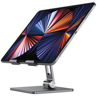 Foldable Desktop Tablet Stand - Grey