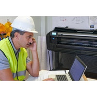 Large Format Color Printer, 24-inch Designjet T830 MFP