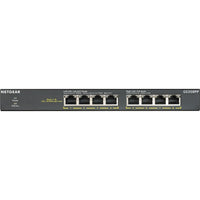 GS308PP-100AJS 8 Port Gigabit PoE Ethernet Switch