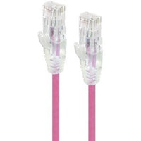 Ultra Slim Cat6 Network Cable, 5M, Pink