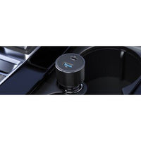 100W Rapid Car Charger with USB-C and USB-A Ports