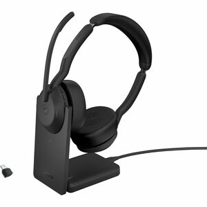 USB-C Stereo Bluetooth Headset with Stand, Evolve2 55 MS