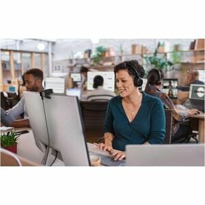 USB-C Stereo Bluetooth Headset with Stand, Evolve2 55 MS