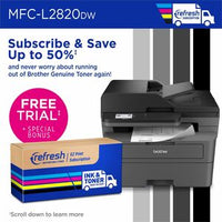 Multifunction Mono Laser Printer MFCL2820DW