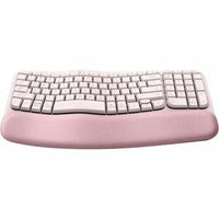 Wireless Ergonomic Keyboard in Rose