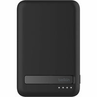 BOOSTCHARGE 5K 15W Qi2 Black Power Bank