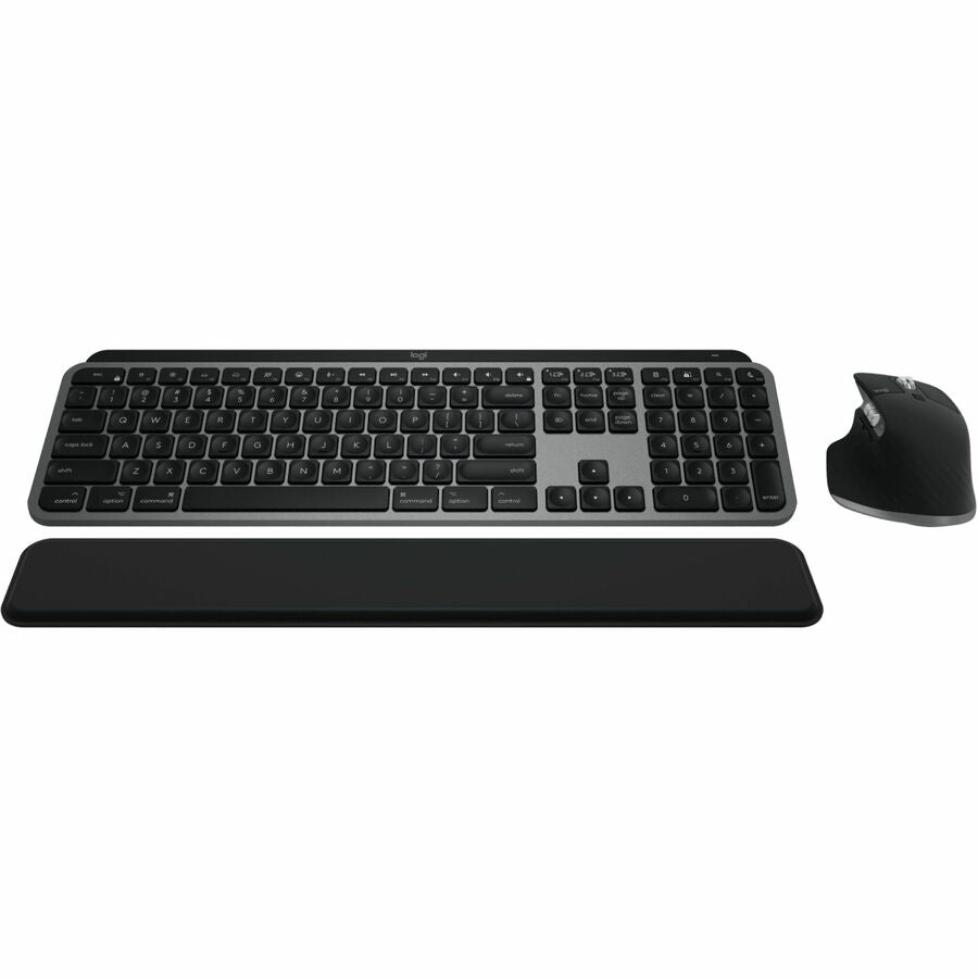 MX Keys S for Mac Grey Wireless Keyboard and Mouse Combo | Smart Illumination, Programmable Keys, 8k DPI Sensor | Performance Combo