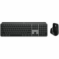 MX Keys S for Mac Grey Wireless Keyboard and Mouse Combo | Smart Illumination, Programmable Keys, 8k DPI Sensor | Performance Combo