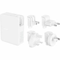 140W 4-Port GaN Travel Wall Charger for Chromebook AirPod Google