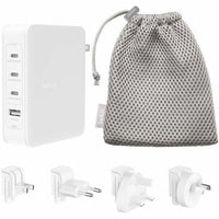 140W 4-Port GaN Travel Wall Charger for Chromebook AirPod Google