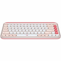 POP Icon Keys Rose Bluetooth Keyboard for Effortless Productivity
