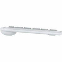 POP Icon Keys Bluetooth Keyboard Off White with Customizable Action Keys - Bold Design
