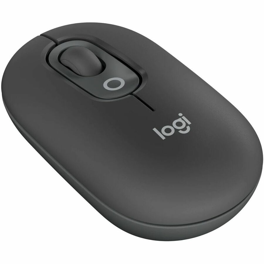 Wireless POP Mouse Graphite Model: POP-F23. Playful Design, Emoji Customization. Mouse