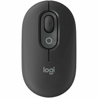 Wireless POP Mouse Graphite Model: POP-F23. Playful Design, Emoji Customization. Mouse