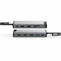 12-IN-1 Triple Display Compact Dock USB-C/A Adapter