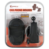 Hands-Free Car Phone Mount Model X7890 with Extendable Arm and 360° Rotation for Phones 58-90mm Width - Clamshell
