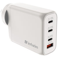 100W GaN Charger, 3x USB-C, 1x USB-A, Wall Charger