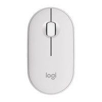 M350S Pebble 2 Wireless Bluetooth Quiet Click Mouse - White