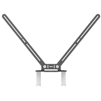 TV Mount for Video Bars Flexibly Mounts Above/Below TV with 10° Tilt - Swing-Arm Design