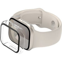 40/41mm Clear Bumper Case with Screen Protector for Apple Watch