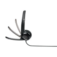 USB Computer Headset H390 with Noise-Canceling Mic and In-Line Controls